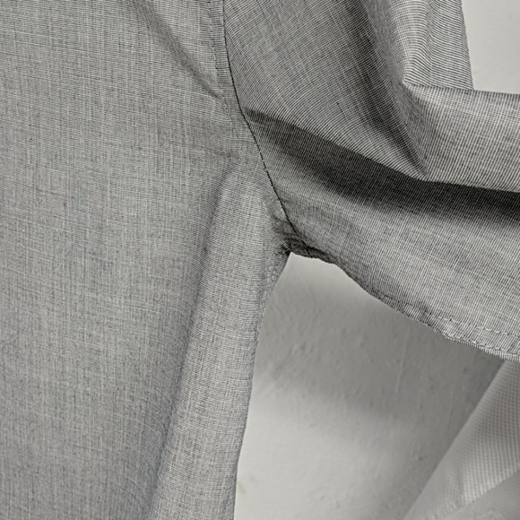 Men's H&M Grey Button Down Slim Fit Dress Shirt - Picture 4 of 6